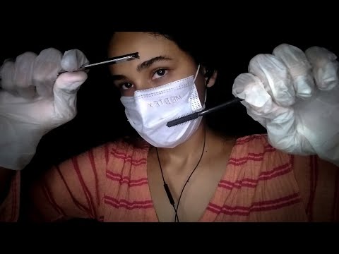 ASMR ROLEPLAY - DESIGN DE SOMBRANCELHA