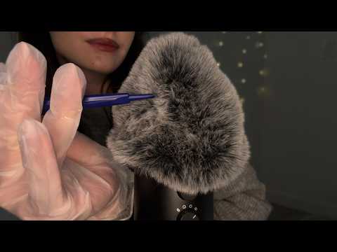 tingle inducing scalp check (hair parting, tools, scratching, glove sounds) asmr