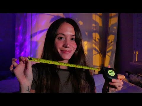 ASMR / Quickly Measuring You For Sleep (unintelligible whispers, writing, measuring)