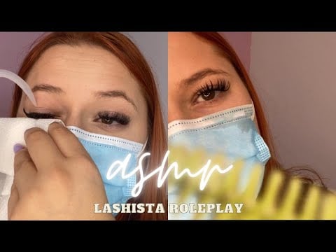 ASMR- Roleplay LASHISTA te explica como LAVAR TUS PESTAÑAS