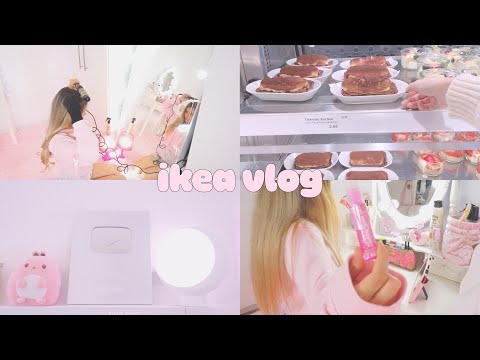 vlog ₍⑅ᐢ..ᐢ₎ ikea ⋅ organizing ⋅ haul ⋅ grwm ⋅ food ⋅ play button