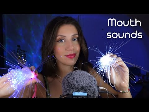 ASMR • Clicky Mouth Sounds with Visuals (Light triggers)