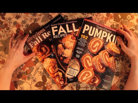 Whispered ASMR 🍂 Cozy Fall Recipes