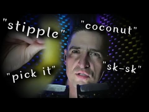 Mouth Sounds 🫦 Face Brushing Trigger Words Experimental #ASMR #SleepAid