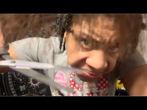 ASMR - Silent Hair Cutting, Brushing, Combing Etc