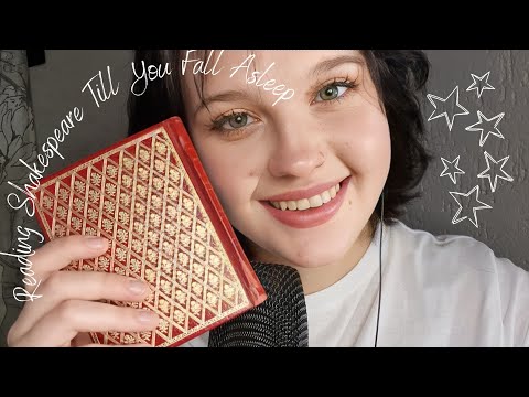 ASMR | Reading Shakespeare Till You Fall Asleep🎭