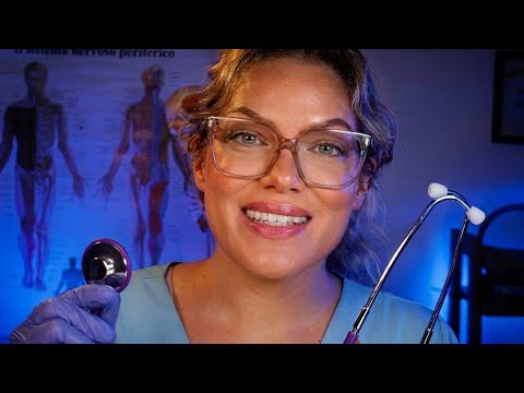 ASMR Visita Medica Completa pre Campo Estivo: ti Visito, tu Rilassati e Sogna la tua vacanza ⛺