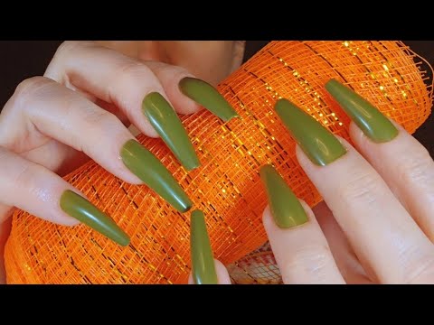 ASMR 7 Fall Triggers | Scratching, Tapping, and Crinkles | Whispered | Long Nails