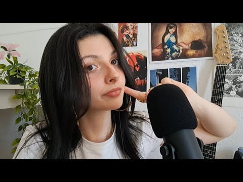 close your eyes and guess the triggers *wink* ASMR