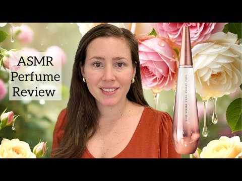 (ASMR) Perfume Review - L'Eau d'Issey Pure Nectar de Parfum - Glass Tapping & Whispering