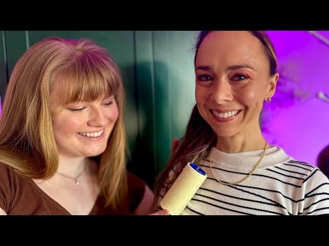 ASMR Stylist Wardrobe Fitting & Try-On Haul | Measuring Tape, Lint Roller, Personal Care, Roleplay