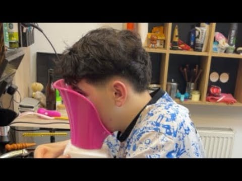 ASMR BARBER SKIN CARE AND SLEEP MASSAGE - LIVE