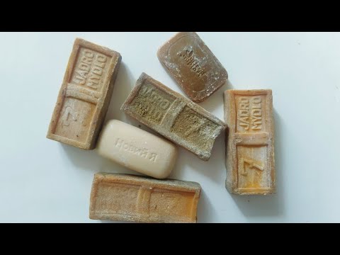 Dry Soap carving ASMR\ relaxing sounds\ No talking. Satisfying ASMR video\ Cutting soap