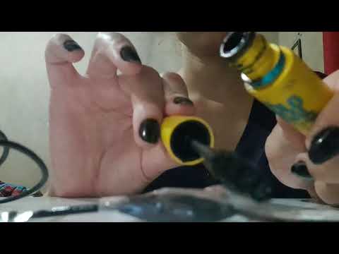 ASMR EARPHONE MIC TRIGGERS. [ASMR COM MIC DO FONE] #asmr