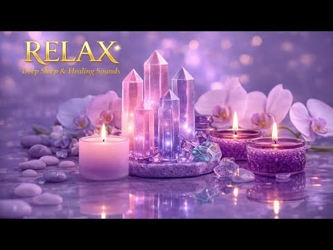 432Hz + 528Hz + 741Hz | Fall Asleep Fast 🌙 Deep Healing Sleep, Full Body Regeneration, Stress Relief