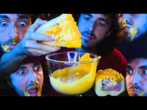 ASMR CHEESY GIANT ROAST BEEF Mukbang *NO TALKING Eating Sounds * | Nomnomsammieboy