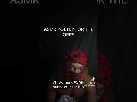 This was a freestyle btw #asmr#asmrmouthsounds #asmrtingles#skimaskasmr#shorts
