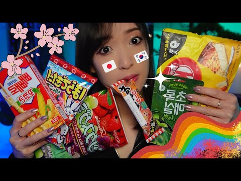 ASMR 🍰 DEGUSTATION MADE IN JAPAN & KOREA 🇰🇷🇯🇵 (PAS DE BRUITS DE BOUCHE)
