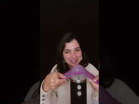 Slime no microfone - ASMR #shorts