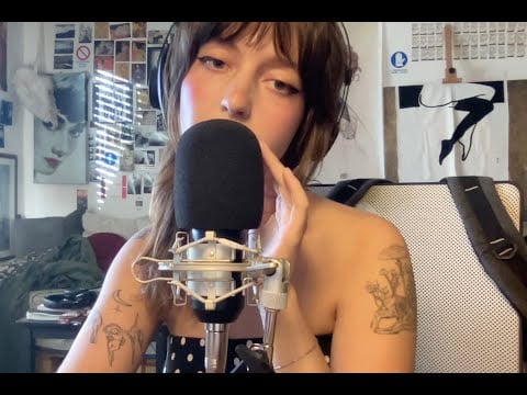 ASMR Whispering ita, io parlo e tu ti rilassi, soft closeup whispering