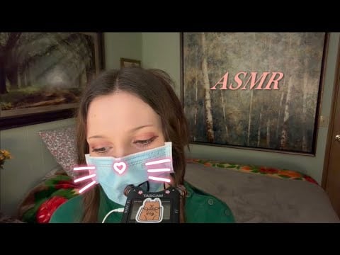 Face Mask Ear Eating Soundsss 😷 crinkly & breathy mouth sounds for your leisure 