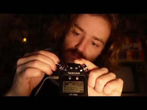 ASMR Focused Task cleaning my mic and camera