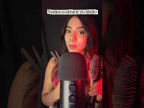 CORTANDO TU CABELLO 💇‍♀️ #asmr #art #relax #visualtingle