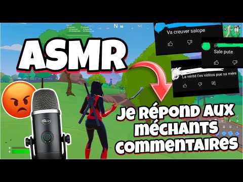 ASMR Français • JE RÉPOND AUX MÉCHANTS COMMENTAIRES 😴 (il y a des dingueries) #2