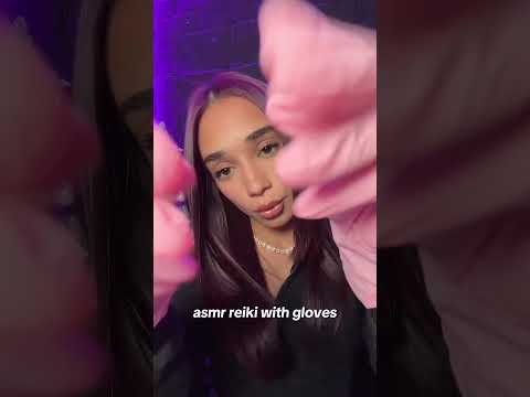 asmr reiki with latex gloves #asmr #asmrsounds #reiki #asmrreiki