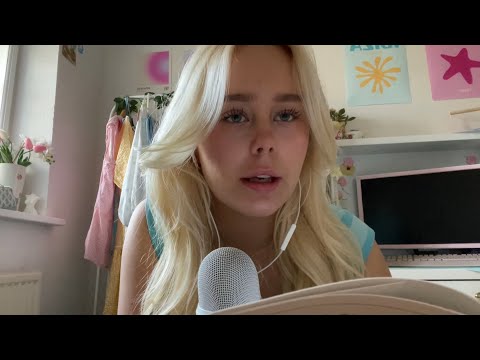 I’m reading you to sleep 💤💗 clicky whispers in danish 🇩🇰