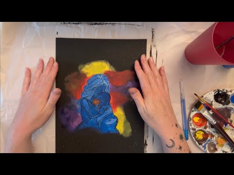 Painting Part 2! ASMR Painting Sounds