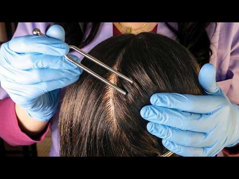 Medical Scalp Check & Hair Root Treatment (Whispered)