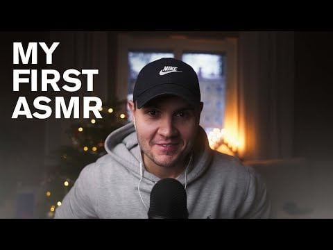 My first ASMR video (sound assortment, tapping, whispers)
