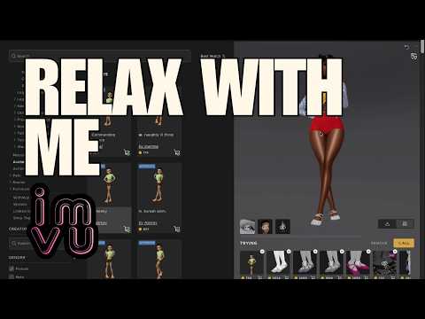 ASMR Relax With Me While I Create an IMVU Avatar