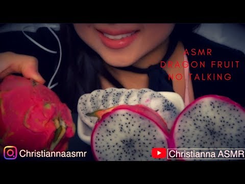 ASMR Delicious *Dragon fruit* Exotic Fruit | Eating sounds | No talking 멐방