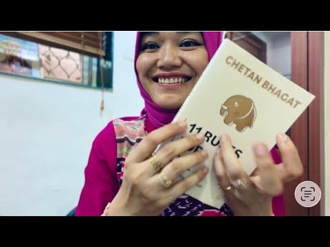 ASMR soft spoken - would you like ‘reading a book ASMR (Indian book about life)