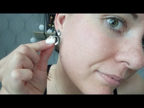 ASMR- Piercar dina öron role play på svenska