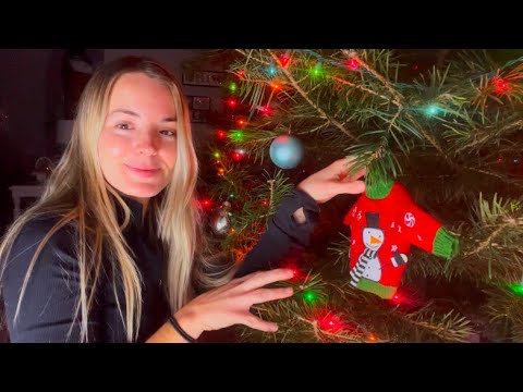 ASMR| Giving a Christmas Tree a Massage