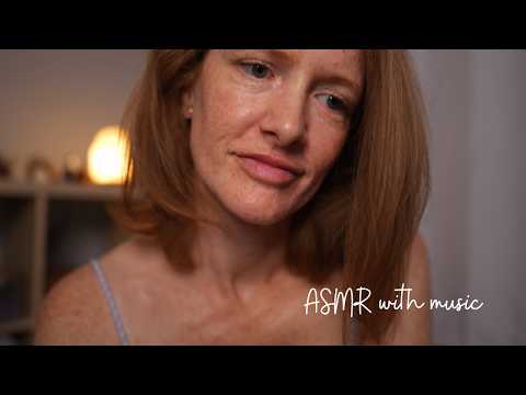 ASMR Affirmations for Perfectionism with cord cutting, brushing, layered sounds and music