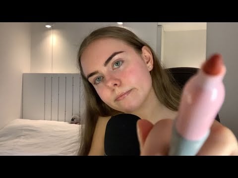 ASMR Tracing Your Face ✏️ (visual triggers, mic scratches, sketching, personal attention)