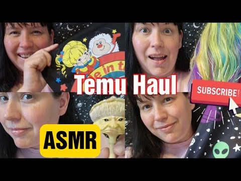 #ASMR  Temu Haul   Weird Random items = Random ASMR Triggers ! #temu