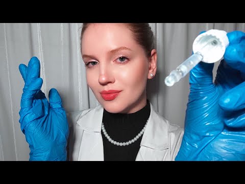 АСМР Прикосновения к Лицу в Перчатках. Неразборчивый Шепот. 1 Час • ASMR Face Touching in Gloves