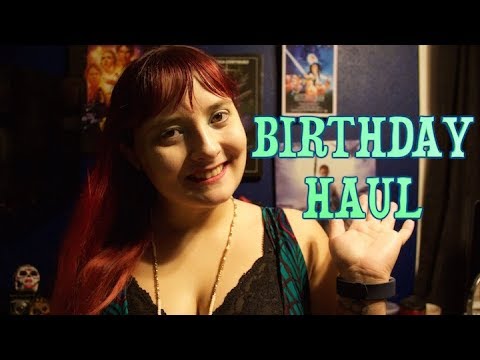 Birthday Haul [Whispered] 🎂🎁🎈ASMR