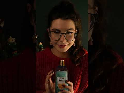 ASMR | pampering you for the holiday season ☃️💙 | #shorts asmr tiktok for sleep