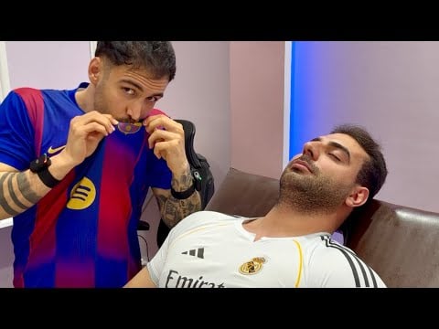 Revenge of the loss to a Real Madrid fan😂