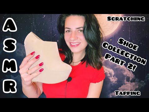 ASMR Shoe Collection (Part 2) | Whispering, Tapping & Scratching! (Lofi) 🥾✨