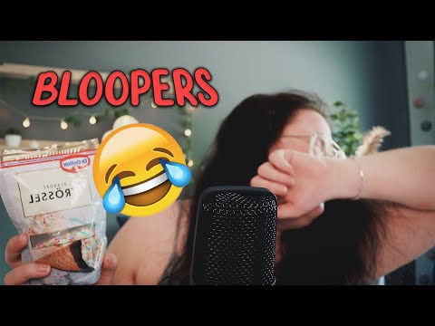 ASMR BLOOPERS - Tack för mig.. (ej ASMR-vänligt haha)