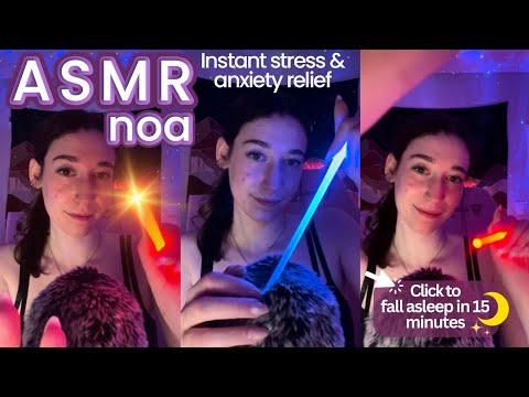 Energy Rain, Plucking, Light Triggers+more | OVER 3 HOURS asmr for sleep and relaxation 💕| live #112