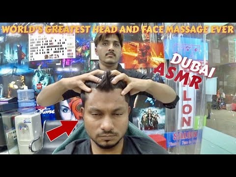 ASMR | World's Greatest Head And Face Massage Ever  🇦🇪