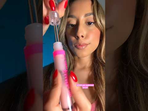 ASMR Eyebrows / Lash Serum on You for Fast Growth #asmr #shorts #short